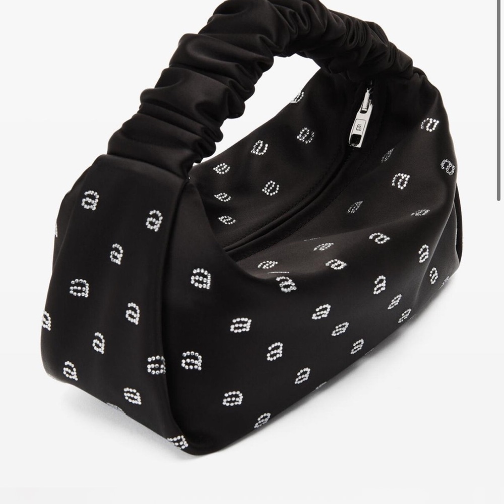 Alexander wang scrunchie logo bag